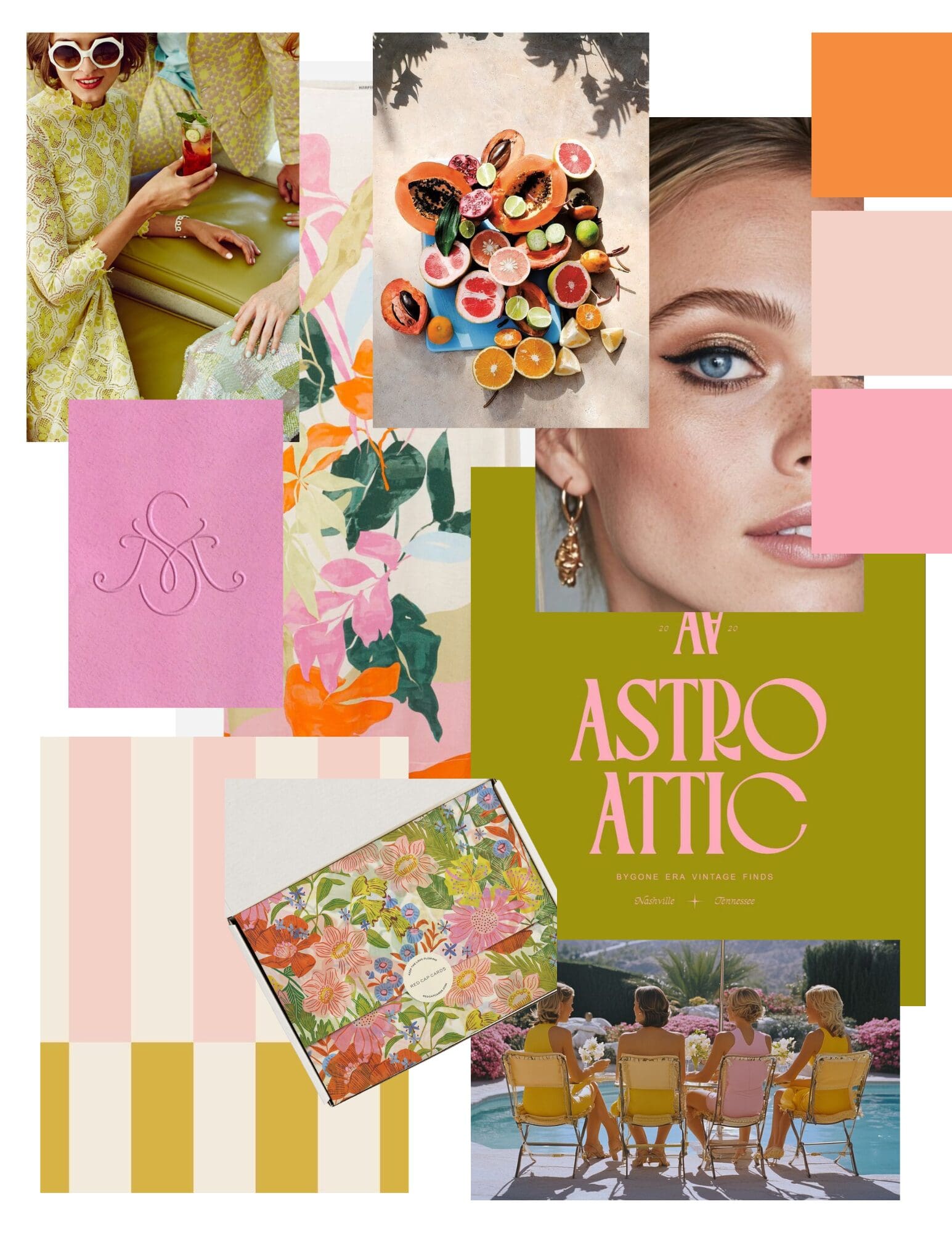 Maxine Delacortte-Simmons mood board.